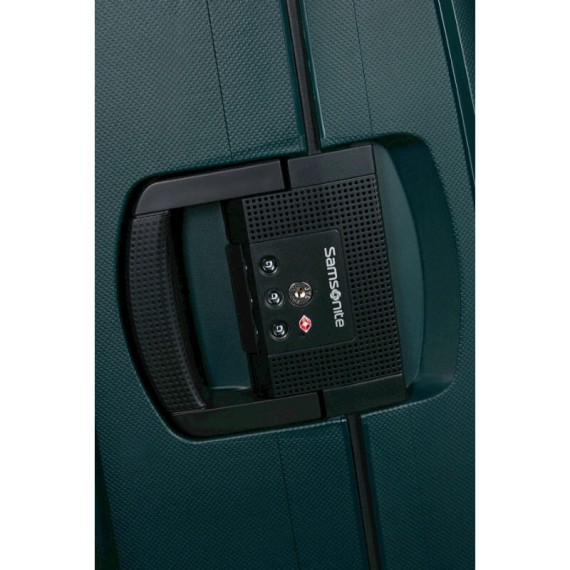 SAMSONITE Mala Viagem / Trolley Gigante 81cm 4R S’Cure Verde Petróleo Escuro | Ref. 92.59244-5257