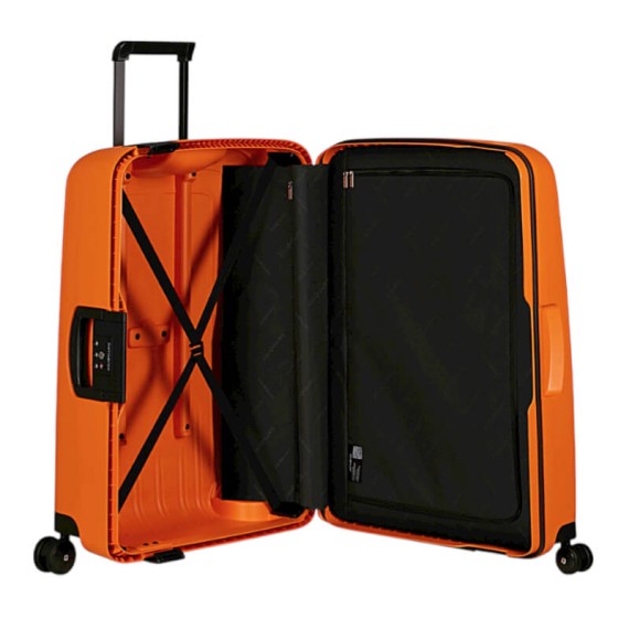 SAMSONITE Mala Viagem / Trolley Grande 75cm 4R S’Cure Pêssego | Ref. 92.49308-1953
