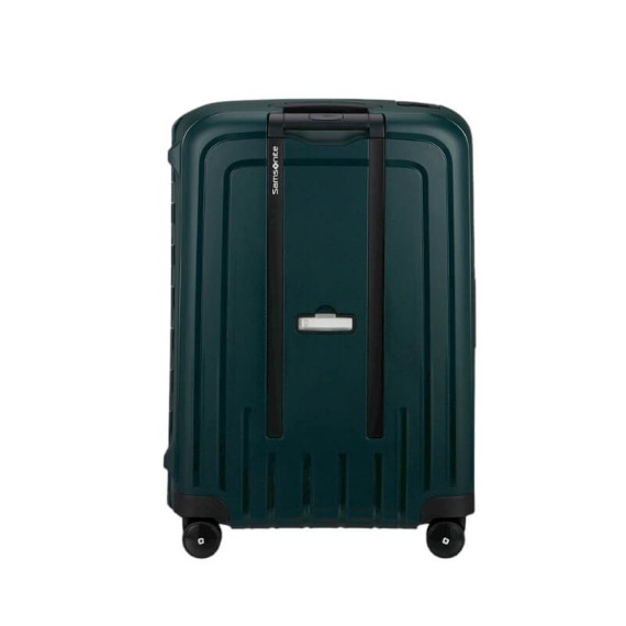 SAMSONITE Mala Viagem / Trolley Média 69cm 4R S’Cure Verde Petróleo Escuro | Ref. 92.49307-5257