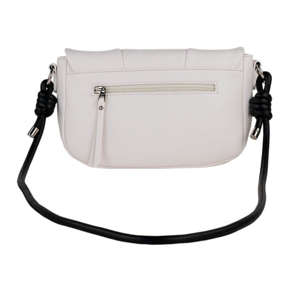 Bolsa de Ombro LOIS Duluth Branco/Preto | Ref. 237.32568501
