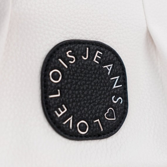 Bolsa de Ombro LOIS Duluth Branco/Preto | Ref. 237.32568501