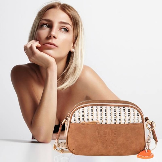 Bolsa de Ombro LOIS Missoula Bege | Ref. 237.32678301