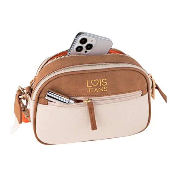 Bolsa de Ombro LOIS Missoula Bege | Ref. 237.32678301