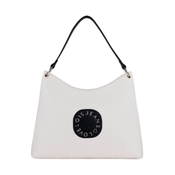 Mala de Ombro LOIS Duluth Branco/Preto | Ref. 237.32567001