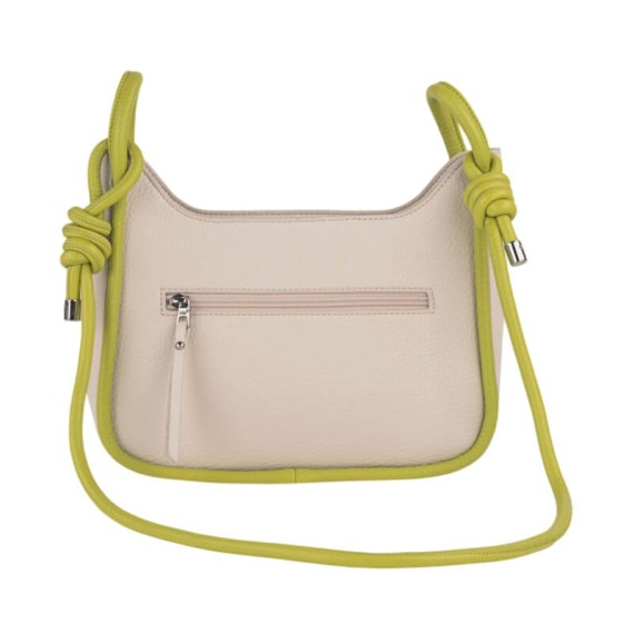 Mala de Tiracolo Pequena LOIS Duluth Bege/Pistacho | Ref. 237.32563003