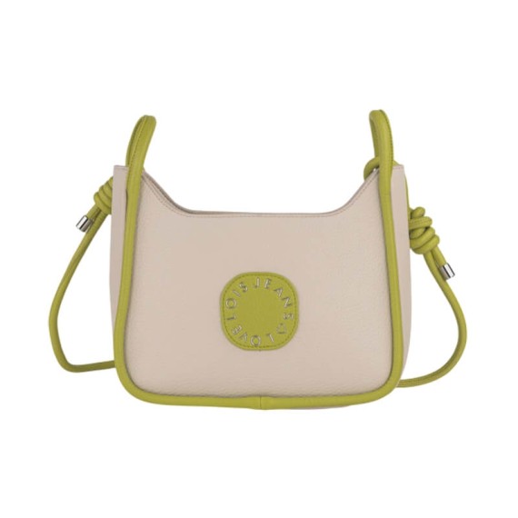 Mala de Tiracolo Pequena LOIS Duluth Bege/Pistacho | Ref. 237.32563003