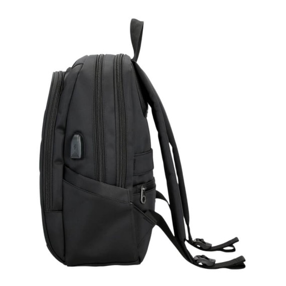 Mochila para Portátil 13.3" 2C Adapt. PEPE JEANS Ancor Preta | Ref. 186.7012142 Mochila para Portátil 13.3" 2C Adapt. PEPE JEANS Ancor Preta | Ref. 186.7012142