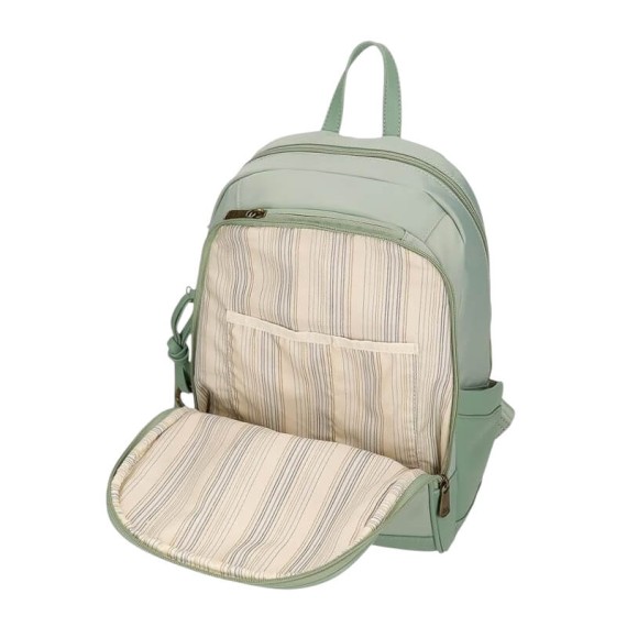 Mochila para Portátil 13.3” 2C Adapt. PEPE JEANS Morgan Verde | Ref. 186.7922134 Mochila para Portátil 13.3” 2C Adapt. PEPE JEANS Morgan Verde | Ref. 186.7922134