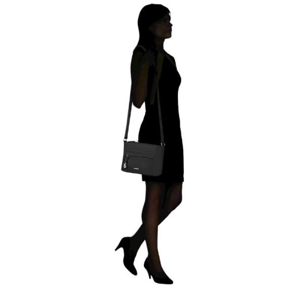 SAMSONITE Bolsa de Ombro Horizontal 3C Move 5.0 Preta | Ref. 92.151646-1041