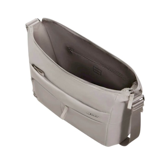 SAMSONITE Bolsa de Ombro M Move 5.0 Cinza Nuvem | Ref. 92.151660-9930