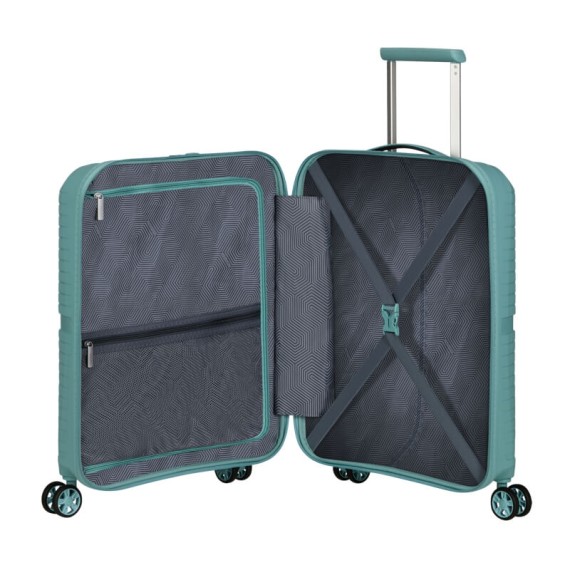 AMERICAN TOURISTER Mala de Cabine 55cm 4R Airconic Dusty Turquoise | Ref. 92.128186-A644