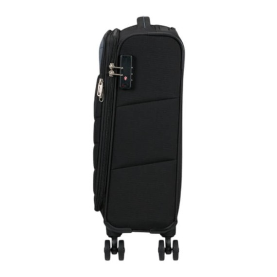 AMERICAN TOURISTER Mala de Cabine 55cm 4R Powertrip Preta | Ref. 92.148776-1041