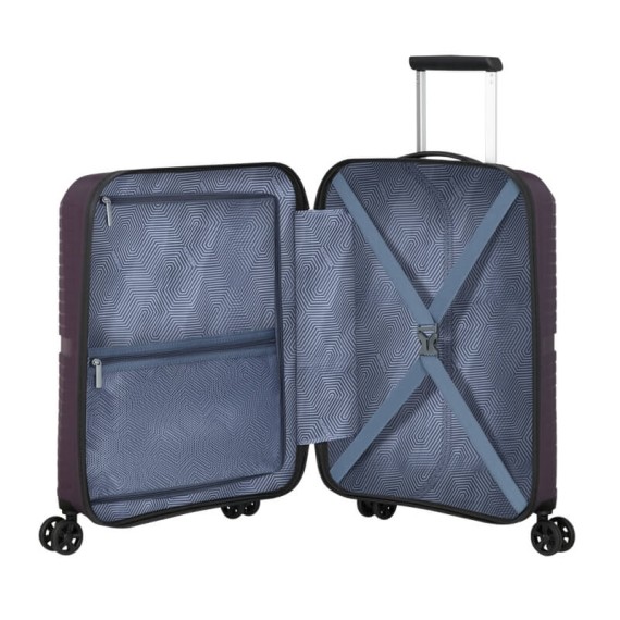 AMERICAN TOURISTER Mala de Cabine 55cm 15.6” Airconic Dark Plum/Orange | Ref. 92.134657-A579