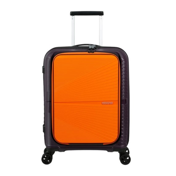 AMERICAN TOURISTER Mala de Cabine 55cm 15.6” Airconic Dark Plum/Orange | Ref. 92.134657-A579