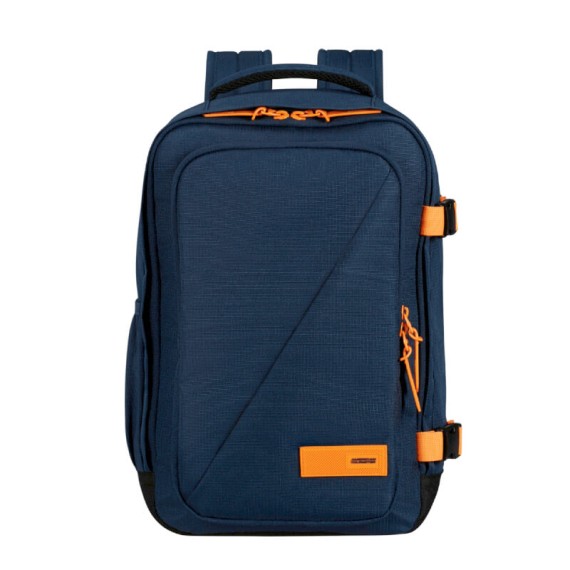 AMERICAN TOURISTER Mochila Cabine Ryanair Take2Cabin Azul/Laranja | Ref. 92.149174-A677