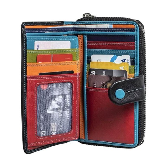 Carteira de Senhora MATTIES Multicolour Preta | Ref. 132.1804960