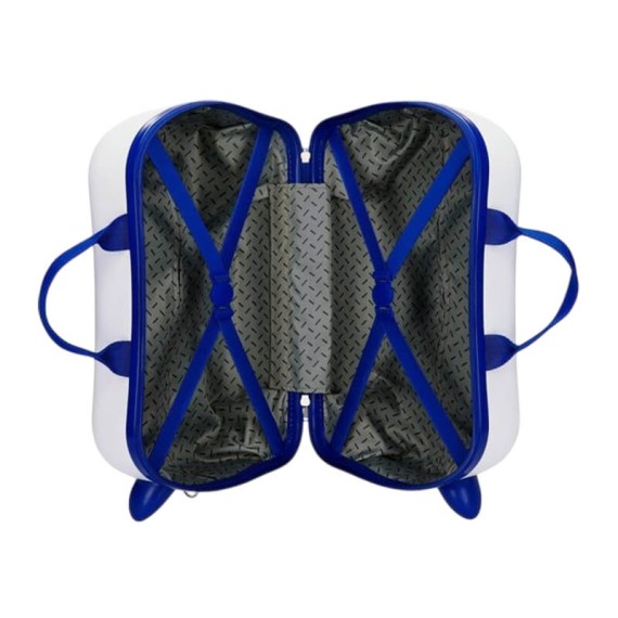 Mala Infantil 45Cm Easyjet ROLL ROAD Happy Pets my Litte Teddy Branca | Ref. 186.4991041