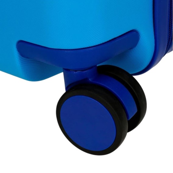 Mala de Viagem Infantil ABS 4R Easyjet SPIDERMAN Action Azul | Ref. 186.4651064