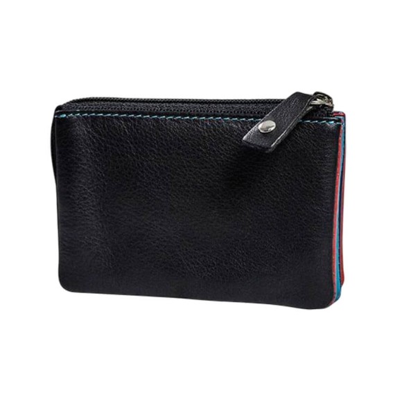 Porta-Moedas Triplo de Senhora MATTIES Multicolour Preto | Ref. 132.1804860