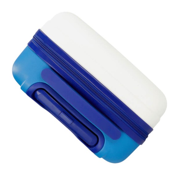 Mala de Cabine 50cm 4R ROLL ROAD Happy Pets my Litte Teddy Branca | Ref. 186.4991341