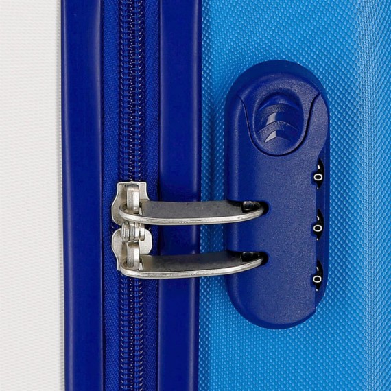 Mala de Cabine 50cm 4R ROLL ROAD Happy Pets my Litte Teddy Branca | Ref. 186.4991341