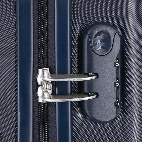 Mala de Viagem Infantil ABS 50cm 4R AVENGERS Portal Azul Marinho | Ref. 186.2479867