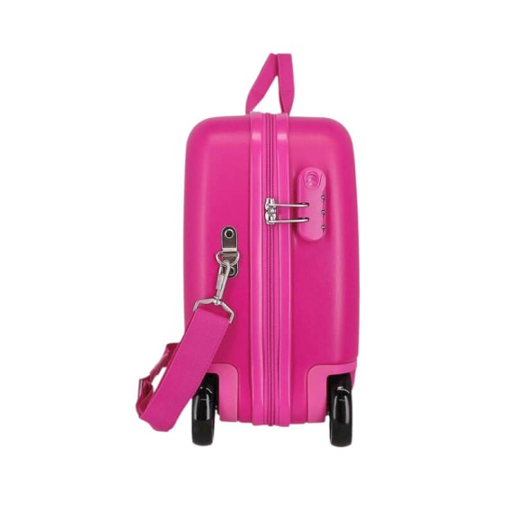 Mala de Viagem Infantil ABS 50cm 4R MINNIE Comfort Zone Fuschia | Ref. 186.4779843 Mala de Viagem Infantil ABS 50cm 4R MINNIE Comfort Zone Fuschia | Ref. 186.4779843