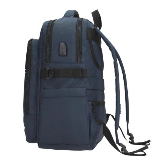 Mochila Adapt. Tablet / Portátil 15.6” PEPE JEANS Bromley 24 Azul | Ref. 186.7062444