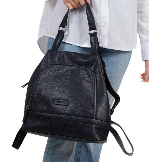 Mochila de Senhora c/ Alça de Mão MATTIES Serie Mochilas Azul | Ref. 132.2245960