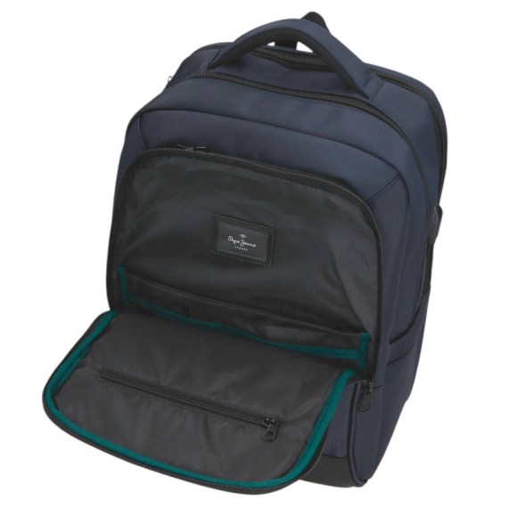 Mochila para Portátil 15.6” Adapt. 3C PEPE JEANS Bromley 24 Azul | Ref. 186.7062544