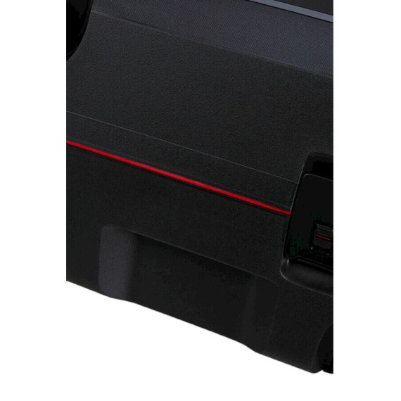 SAMSONITE Mala Viagem / Trolley Gigante 81cm 4R Essens Preto / Vermelho | Ref. 92.152056-1186