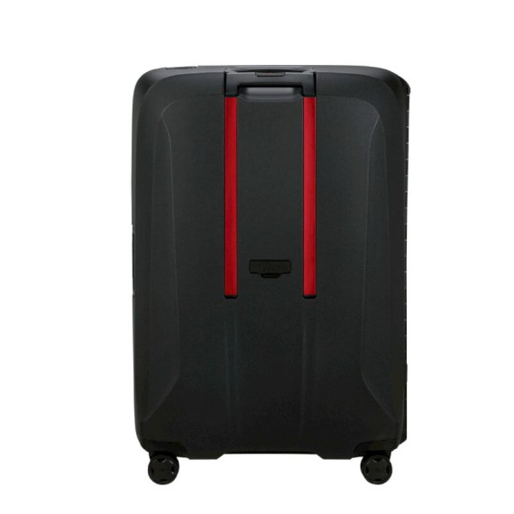 SAMSONITE Mala Viagem / Trolley Gigante 81cm 4R Essens Preto / Vermelho | Ref. 92.152056-1186