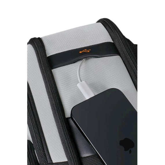 SAMSONITE Mochila para Portátil 15.6" Evosight Cinza Claro/Preto | Ref. 92KP900208