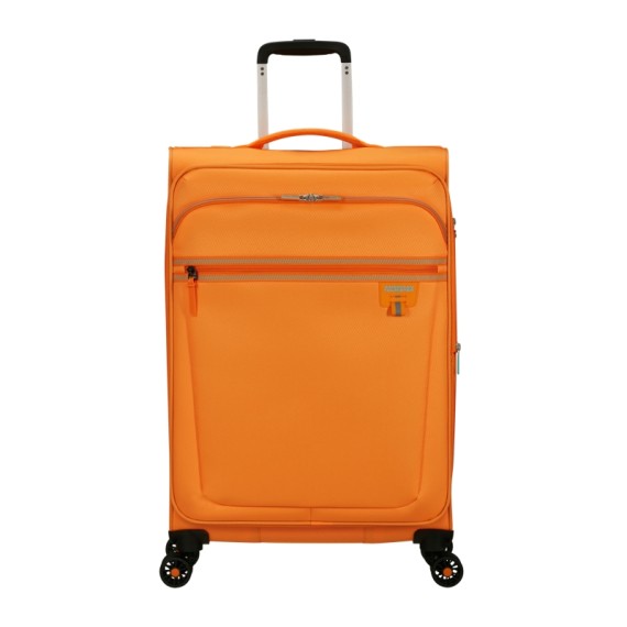 AMERICAN TOURISTER Mala de Viagem Média 69cm 4R Exp. AeroSpin Laranja | Ref. 92.153538-0595