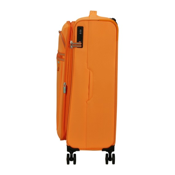 AMERICAN TOURISTER Mala de Viagem Média 69cm 4R Exp. AeroSpin Laranja | Ref. 92.153538-0595