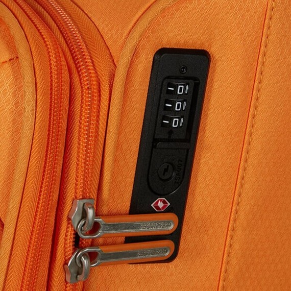 AMERICAN TOURISTER Mala de Viagem Média 69cm 4R Exp. AeroSpin Laranja | Ref. 92.153538-0595