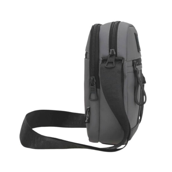 Bolsa de Tiracolo 2C. Média PEPE JEANS Hoxton Cinza | Ref. 186.7345533