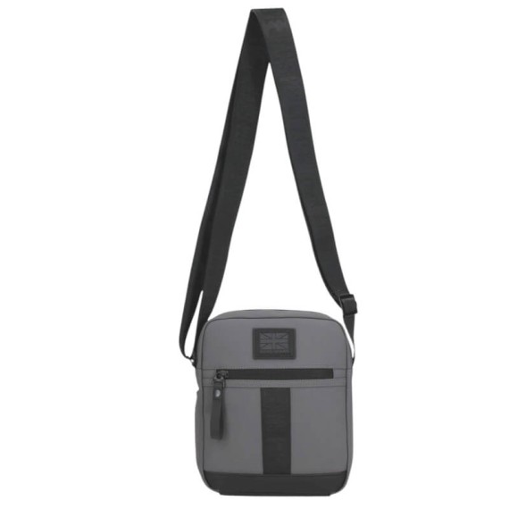 Bolsa de Tiracolo 2C. Média PEPE JEANS Hoxton Cinza | Ref. 186.7345533