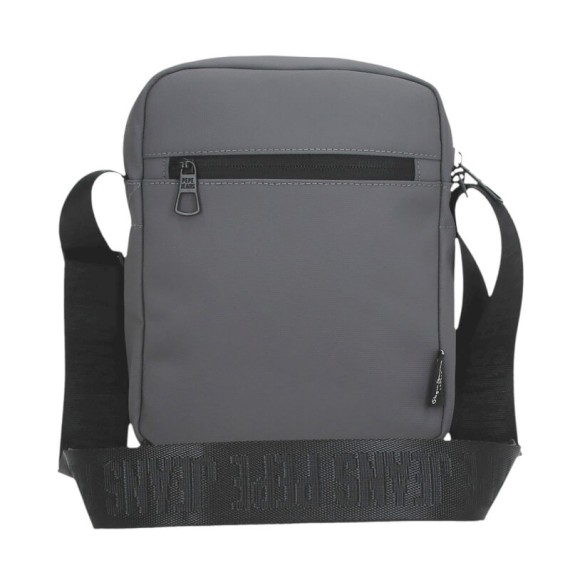 Bolsa de Tiracolo c/ Bolso Frontal PEPE JEANS Hoxton Cinza | Ref. 186.7345333