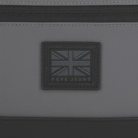Bolsa de Tiracolo c/ Bolso Frontal PEPE JEANS Hoxton Cinza | Ref. 186.7345333