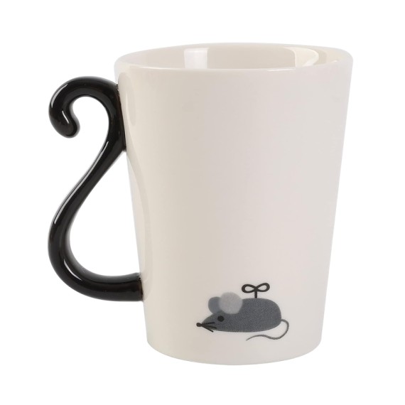Caneca de Cerâmica iTOTAL Black Cat Preto | Ref. 343.XL2391