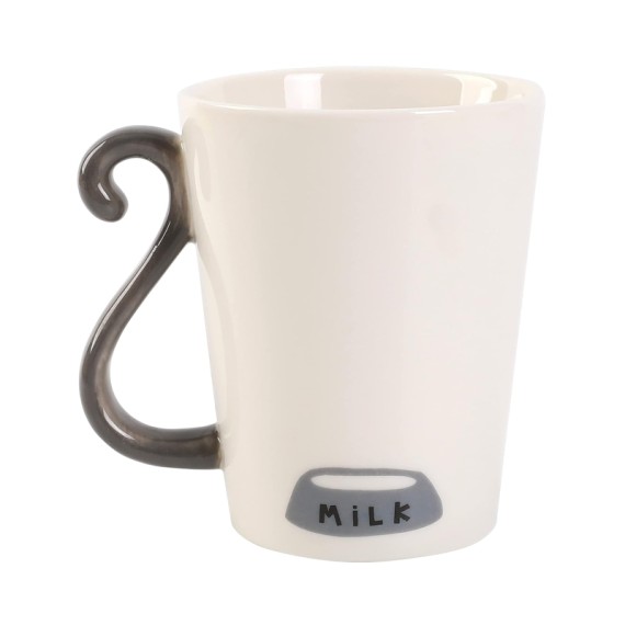 Caneca de Cerâmica iTOTAL Grey Cat Cinza | Ref. 343.XL2393