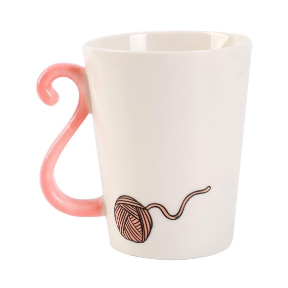 Caneca de Cerâmica iTOTAL Pink Cat Rosa | Ref. 343.XL2390
