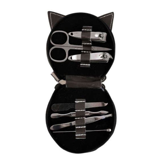 Conjunto de Manicure iTOTAL Black Cat Preto | Ref. 343.XL2479