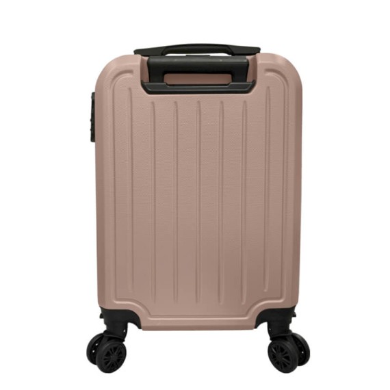 Mala de Cabine / Trolley 47cm 4R. Amovíveis TALENT 40 Rosa Metálico | Ref. 337.40RM