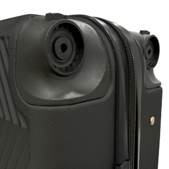 Mala de Cabine / Trolley 47cm 4R. Amovíveis TALENT 7 Preta | Ref. 337.7P