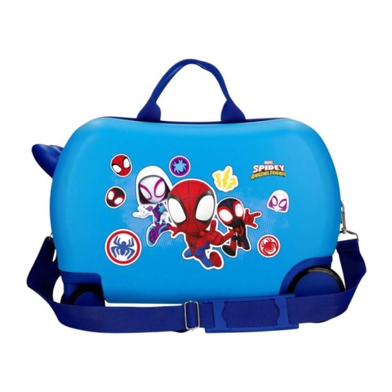 Mala de Viagem Infantil ABS 4R Easyjet SPIDEY Go Webs Go Azul | Ref. 186.2821021