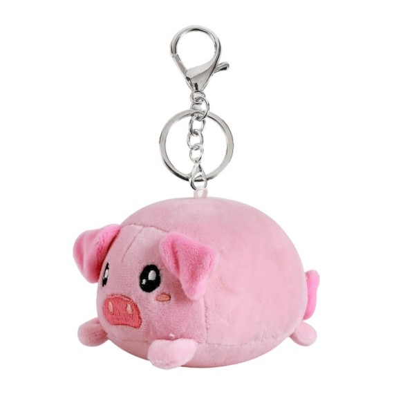 Porta-Chaves Peluche iTOTAL Animals Porco Rosa | Ref. 343.XL2492