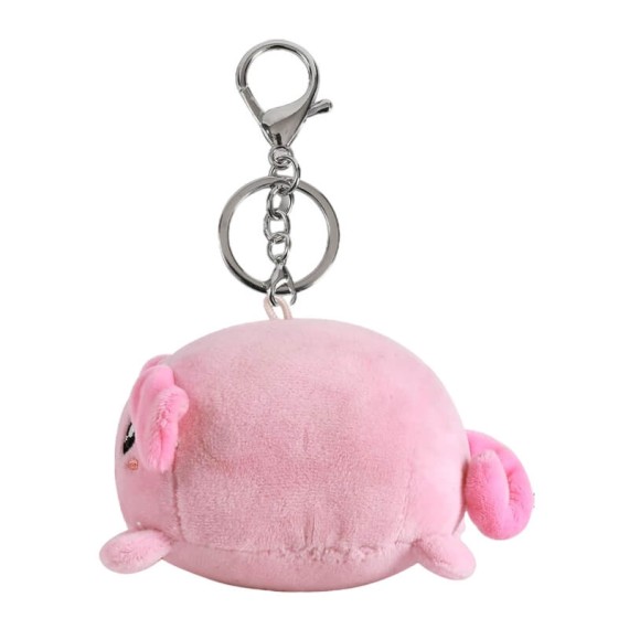 Porta-Chaves Peluche iTOTAL Animals Porco Rosa | Ref. 343.XL2492