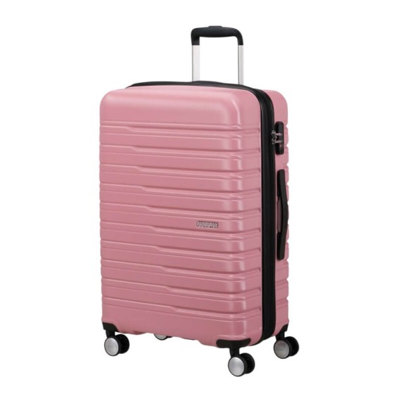 AMERICAN TOURISTER Mala Média 67cm 4R Exp. Flashline Rosa Lilás | Ref. 92.149768-A577